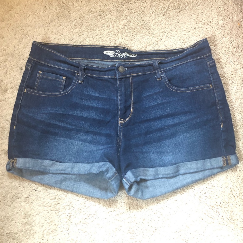 Old Navy “Boyfriend” Shorts. BARELY WORN!